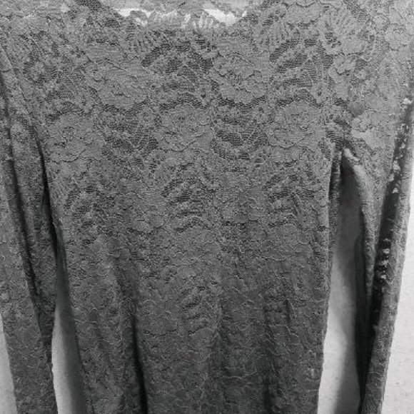Express Lace Long Sleeve Shirt - Picture 2 of 4